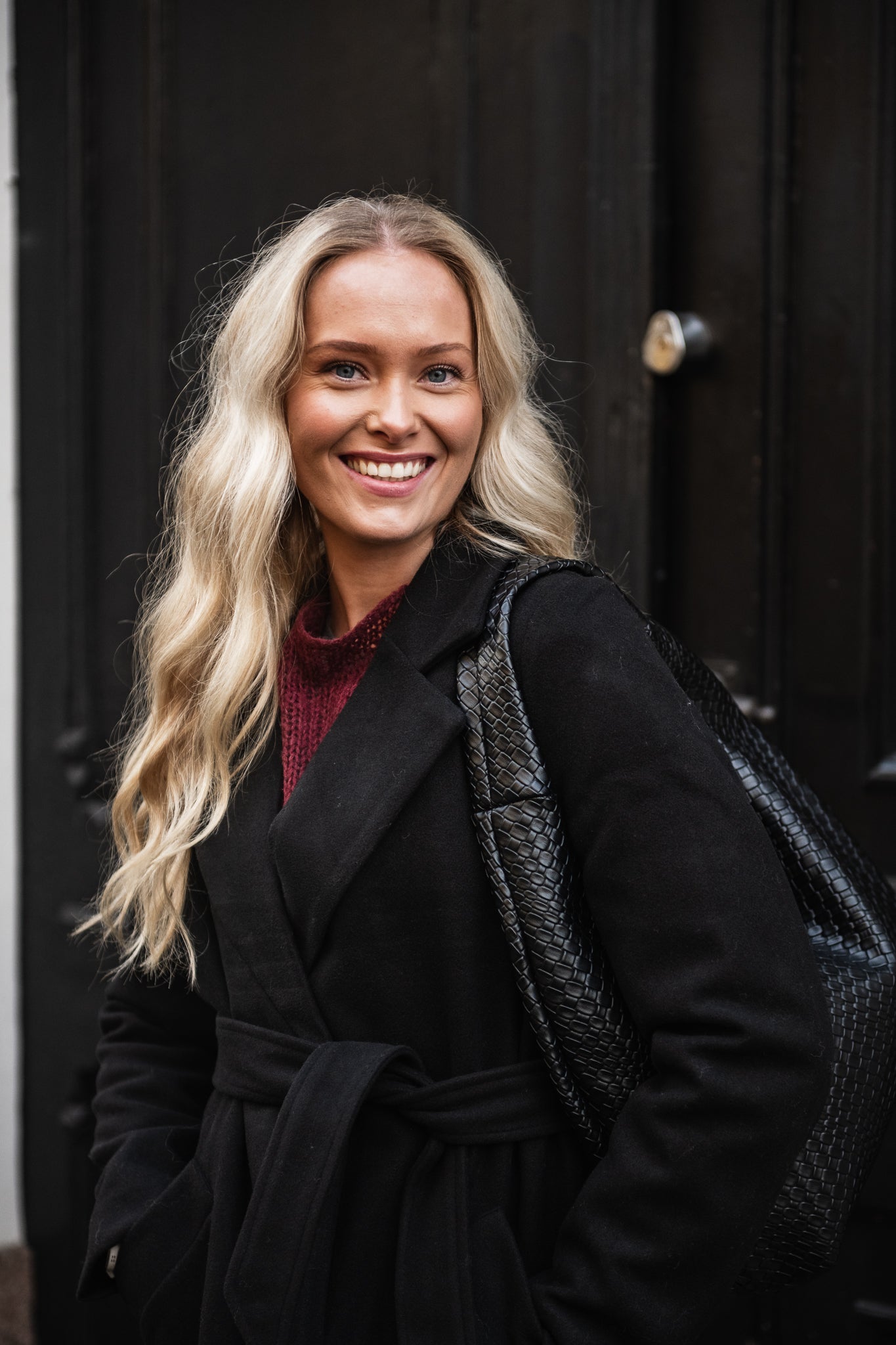 VMFORTUNEAYA Coat - Black